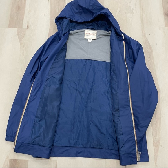 Weatherproof Vintage Women’s Rain Jacket Size Small Blue. Hood. Front Pockets - Picture 7 of 10